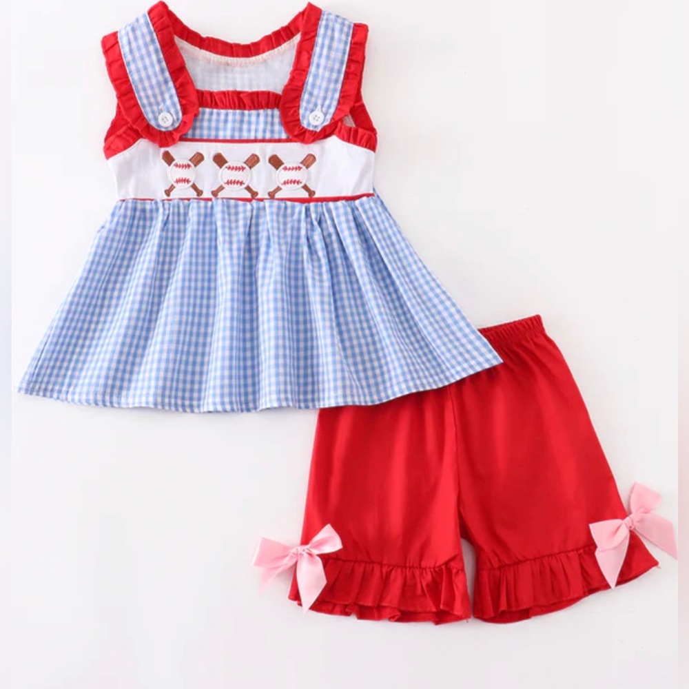 Honey Bean Baseball Appliqué set new